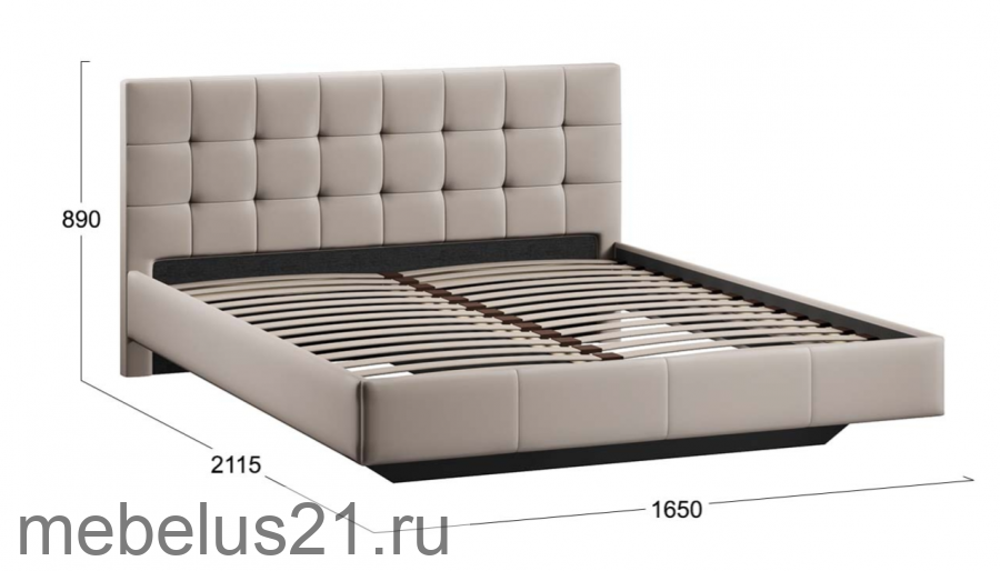 Кровать без ПМ «Эмма» Тип 1 (без подъемного механизма) 160