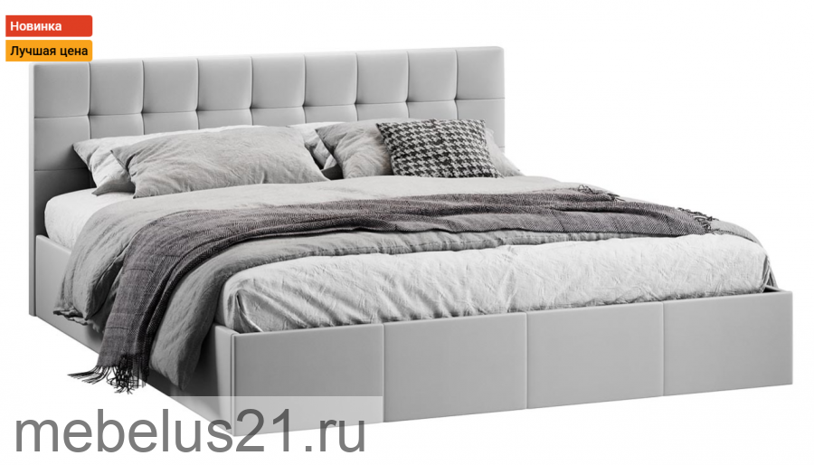 Кровать с ПМ «Эмма» (с подъемным механизмом) с заглушиной 180