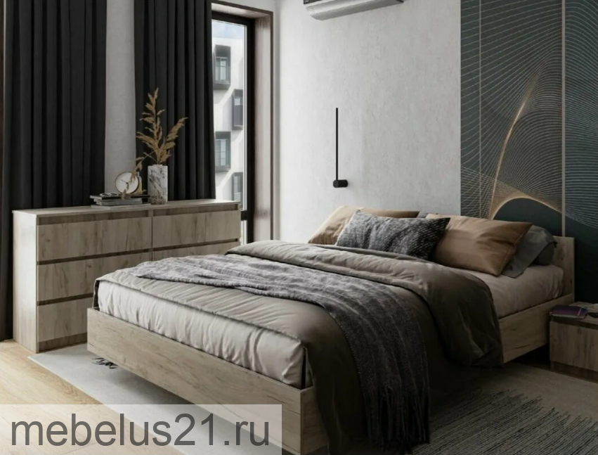 Кровать Норд 1,6 парящий