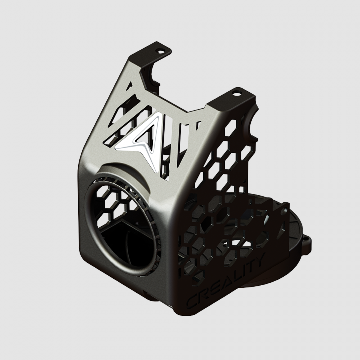 ВОЗДУХОВОД ВЕНТИЛЯТОРА Creality x BEN2C NAUTILUS FAN DUCT-M: K1 Max