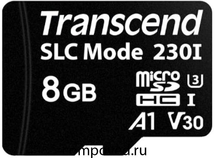 Карта памяти 8Gb MicroSD Transcend 230i (TS8GUSD230I) OEM