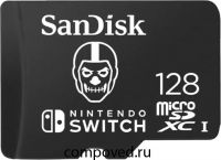 Карта памяти 128Gb MicroSD SanDisk Nintendo Switch (SDSQXAO-128G-GN6ZG)