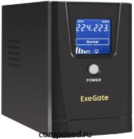 ИБП ExeGate Power Smart ULB-500 LCD AVR 2SH
