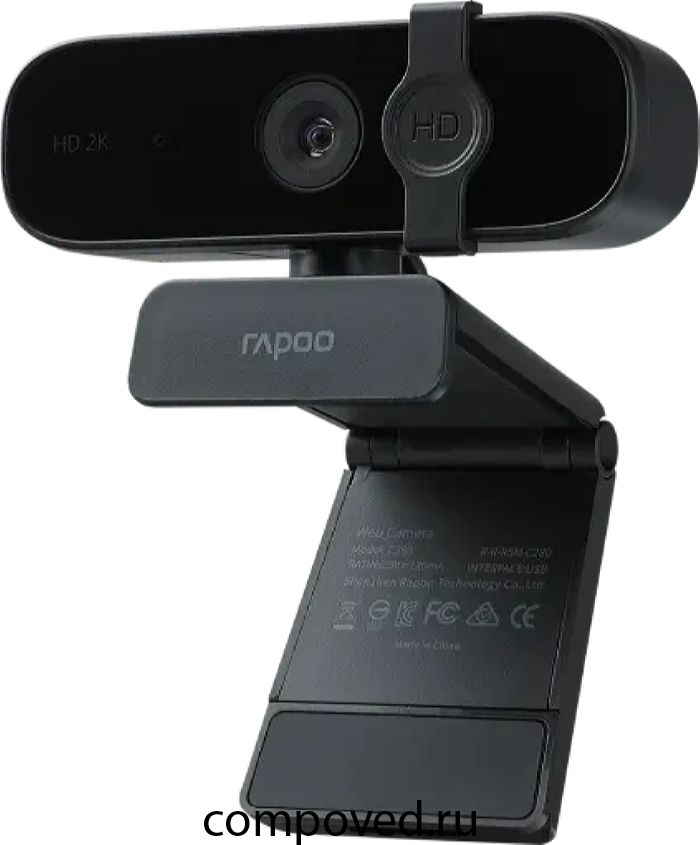 Веб-камера Rapoo C280 Black
