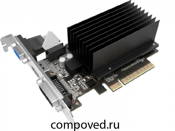 Видеокарта NVIDIA GeForce GT 710 Palit 2Gb (NEAT7100HD46-2080H)