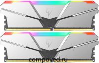 Оперативная память 16Gb DDR4 3200MHz Netac Shadow RGB (NTSRD4P32DP-16SC) (2x8Gb KIT)