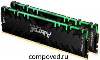 Оперативная память 16Gb DDR4 3200MHz Kingston Fury Renegade RGB (KF432C16RBAK2/16) (2x8Gb KIT)
