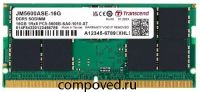 Оперативная память 16Gb DDR5 5600MHz Transcend SO-DIMM (JM5600ASE-16G)
