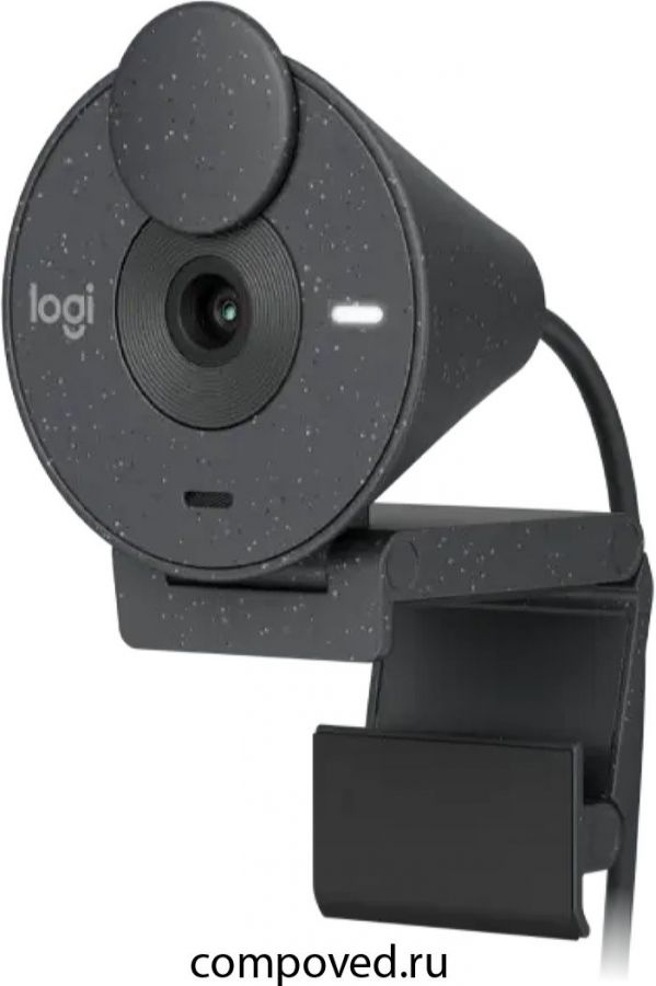 Веб-камера Logitech BRIO 300 Graphite (960-001436)