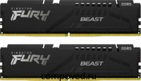 Оперативная память 16Gb DDR5 5600MHz Kingston Fury Beast (KF556C40BBK2-16) (2x8Gb KIT)