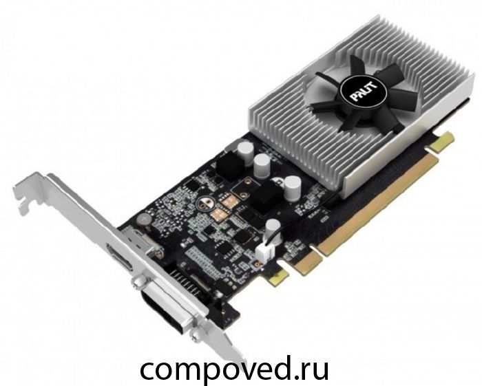 Видеокарта NVIDIA GeForce GT 1030 Palit 2Gb (NEC103000646-1082F)