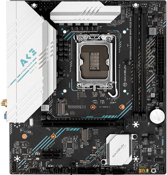 Материнская плата Maxsun B760M GAMING WIFI ACE D4
