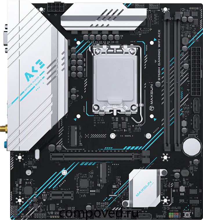 Материнская плата Maxsun B760M GAMING WIFI ACE