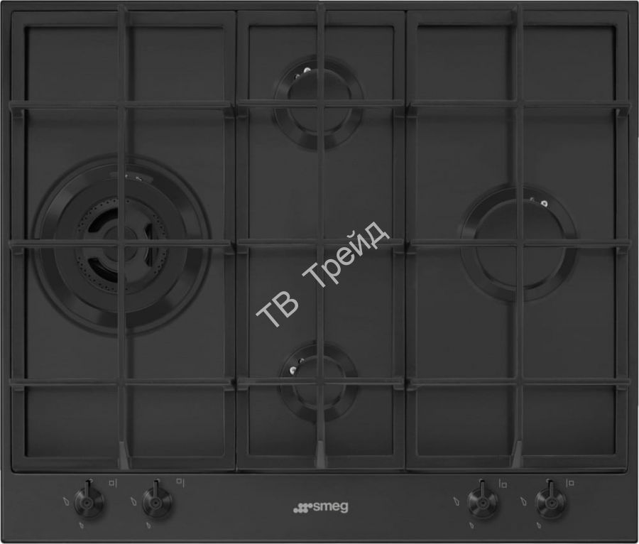 Газовая варочная панель SMEG PX364LMB