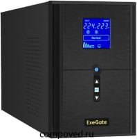 ИБП ExeGate SineTower SZ-2000.LCD.AVR.3SH.1C13.USB