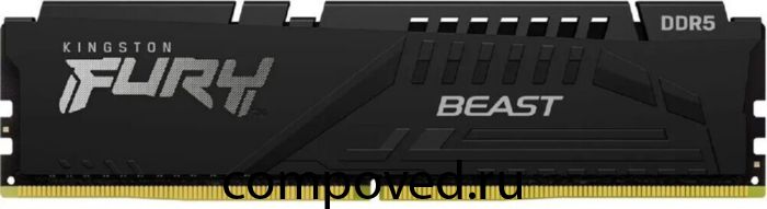 Оперативная память 32Gb DDR5 6000MHz Kingston Fury Beast (KF560C30BB-32)