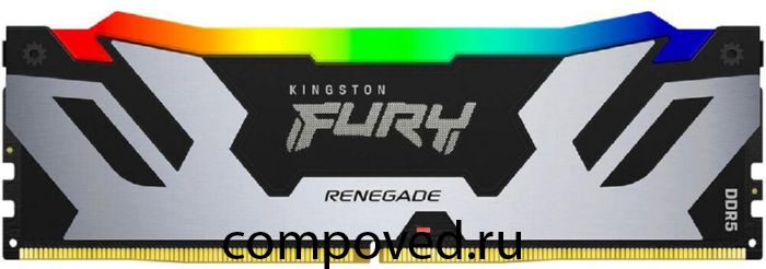 Оперативная память 24Gb DDR5 7200MHz Kingston Fury Renegade RGB (KF572C38RSA-24)