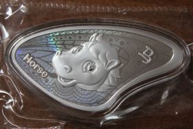 Самоа 20 центов "Китайский гороскоп. Год Лошади" 2023 год Proof