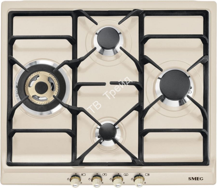 Газовая варочная панель SMEG SR764PO