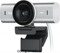 Веб-камера Logitech BRIO MX 4К Pale Grey (960-001554)