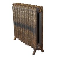 Чугунный радиатор Exemet Romantica 660/15 секций (антик бронза С2) /PGD схема 1