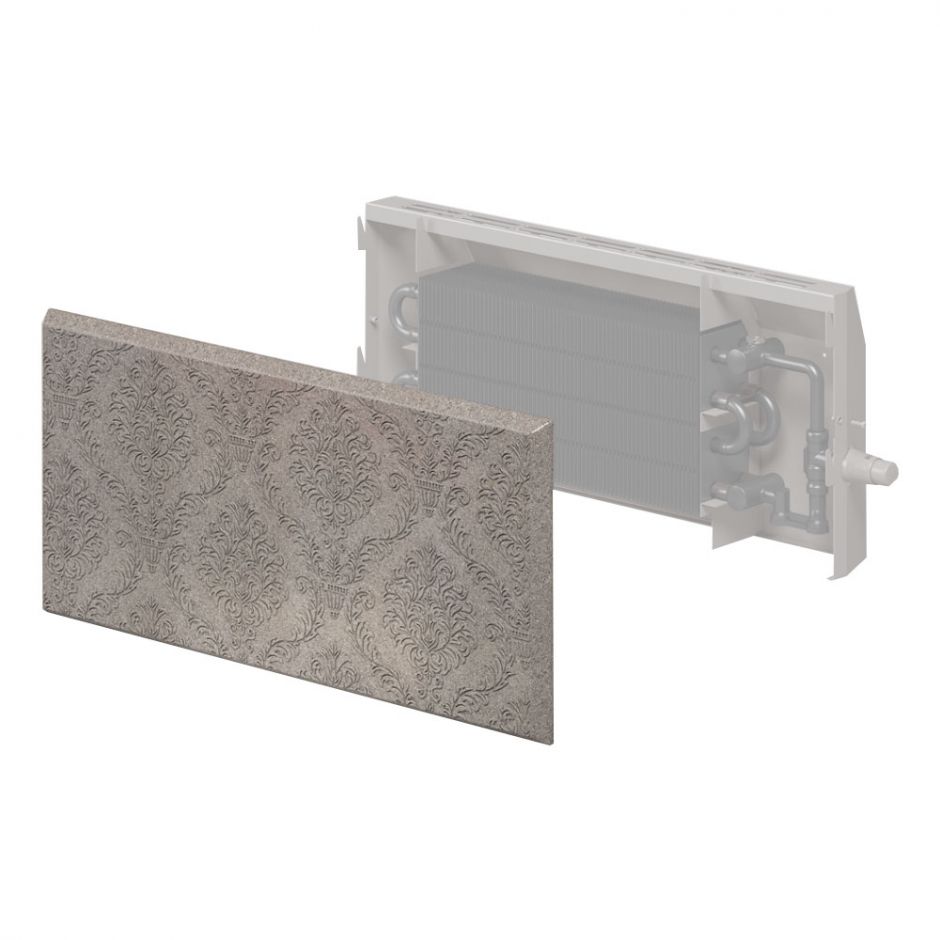 Изображение Настенный дизайн-конвектор Varmann StoneKon SNK H W O 80.450.1120 горизонтальный подключение боковое