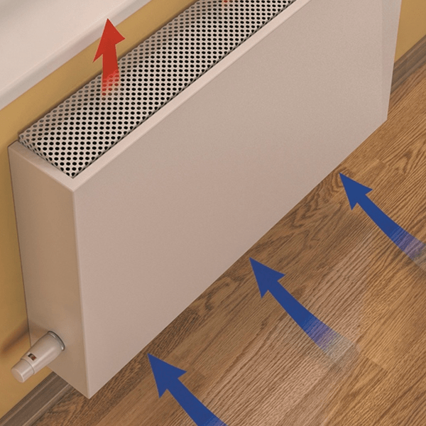 Настенный конвектор Varmann PlanoKon PSOD 120.400.500 RAL9016