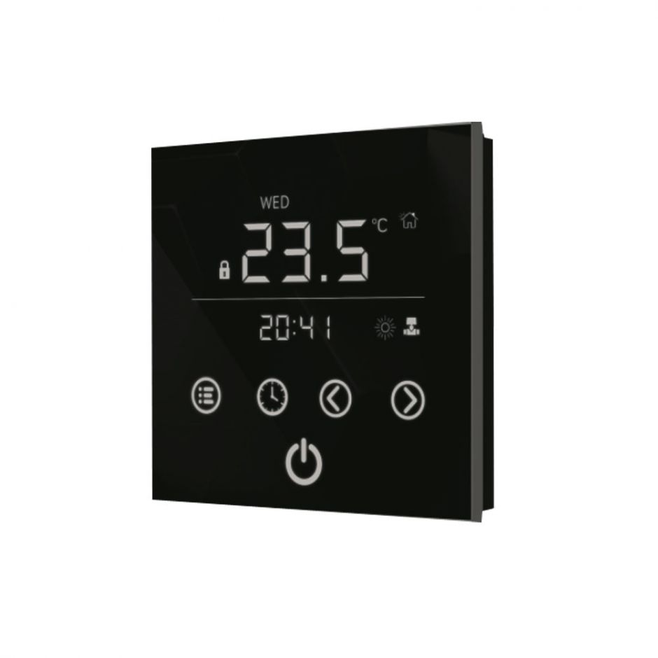 Электронный программируемый регулятор Varmann Vartronic с сенсорным дисплеем черный 703201 (24В)