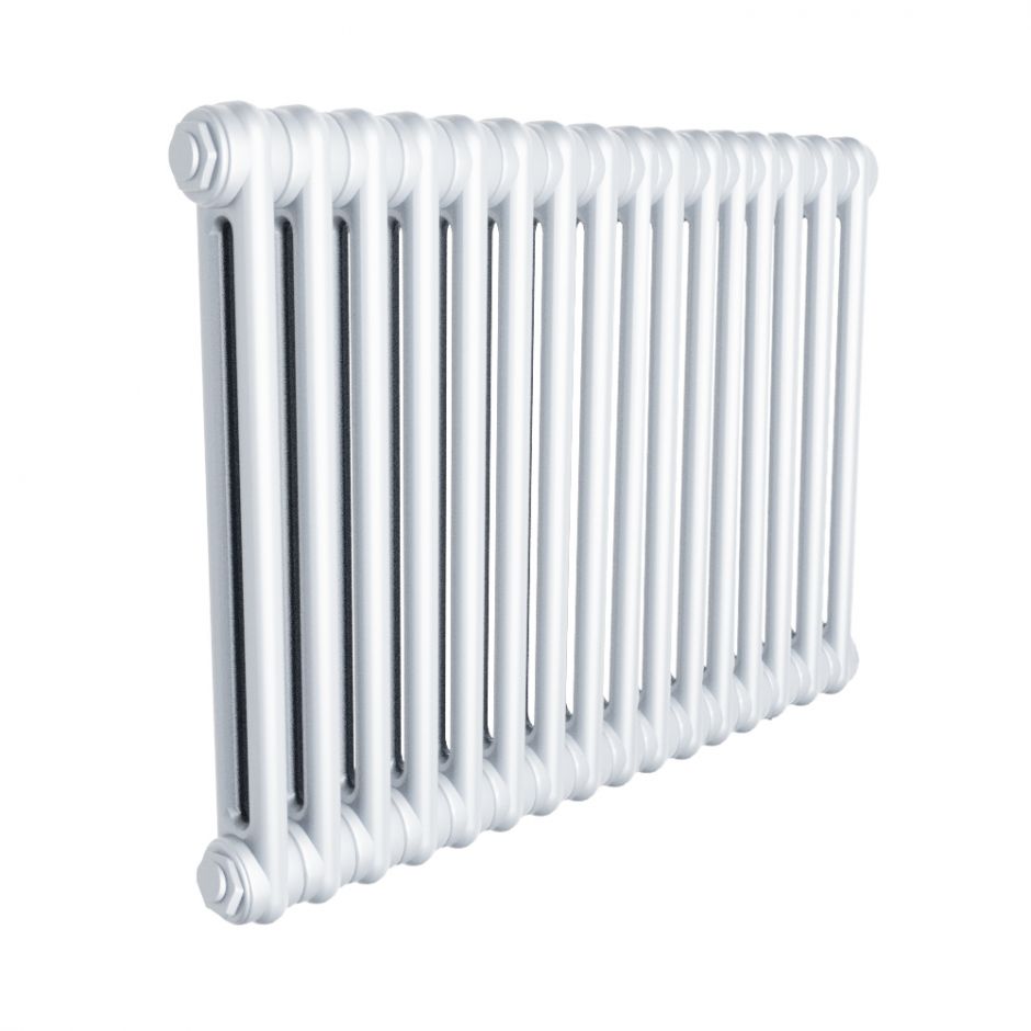 Трубчатый радиатор белого цвета IRSAP TESI/2 565 CL.01 T25 нижнее подключение нижнее подключение ФОТО