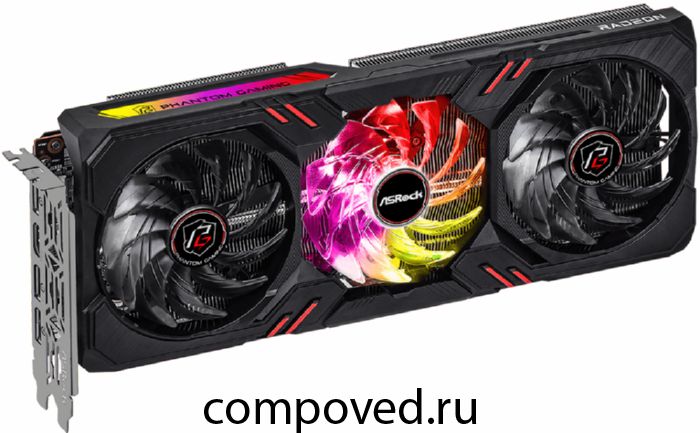 Видеокарта AMD Radeon RX 7600 ASRock Phantom Gaming 8G OC (RX7600 PG 8GO)