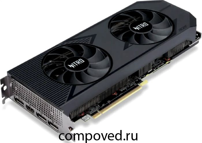 Видеокарта AMD Radeon RX 7600 XT Acer Nitro OC 16Gb (DP.Z3LWW.P02)