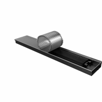 Внутрипольный конвектор PrimoClima для влажных помещений  PCN-H250.110 KRR.10.1.U схема 2