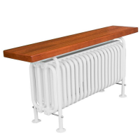 Трубчатый радиатор-скамейка КЗТО Завалинка РС 4-300-37 1/2 схема 5