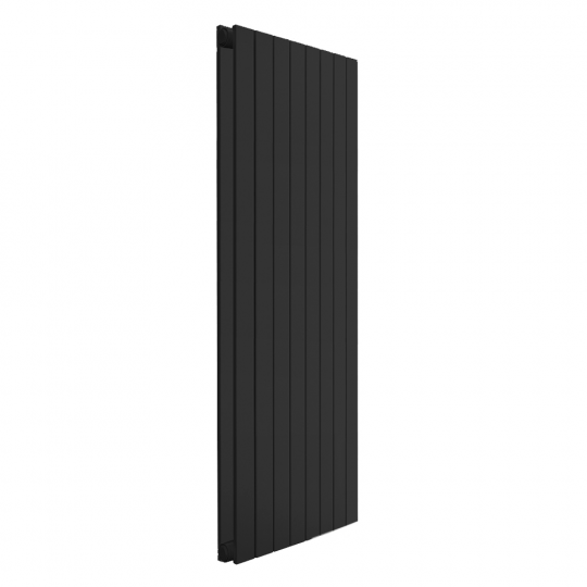 Трубчатый вертикальный радиатор Соло КЗТО В 2 -1750 RAL9005 матовый схема 5
