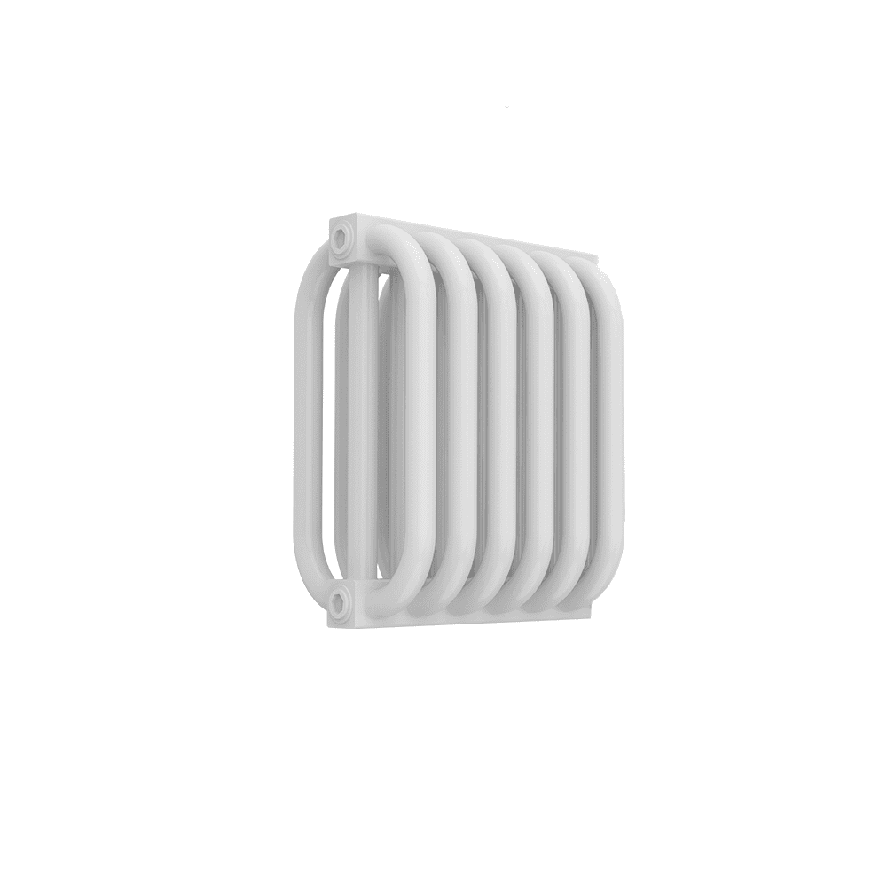 Трехрядный трубчатый радиатор КЗТО РС 3-500-6 RAL 9016 цена от 9 182 ₽ Фото Трехрядный трубчатый радиатор КЗТО РС 3-500-6 RAL 9016