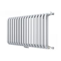 Стальной двухрядный радиатор с квадратным коллектором КЗТО РС 2-500 3/4 схема 4