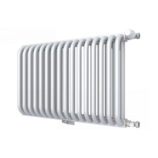 Стальной двухрядный радиатор с квадратным коллектором КЗТО РС 2-500 3/4 схема 4