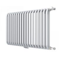 Стальной двухрядный радиатор с квадратным коллектором КЗТО РС 2-500 3/4 схема 5