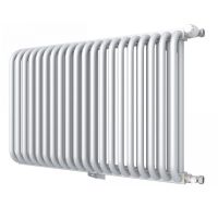 Стальной двухрядный радиатор с квадратным коллектором КЗТО РС 2-500 3/4 схема 6