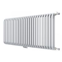 Стальной двухрядный радиатор с квадратным коллектором КЗТО РС 2-500 3/4 схема 9