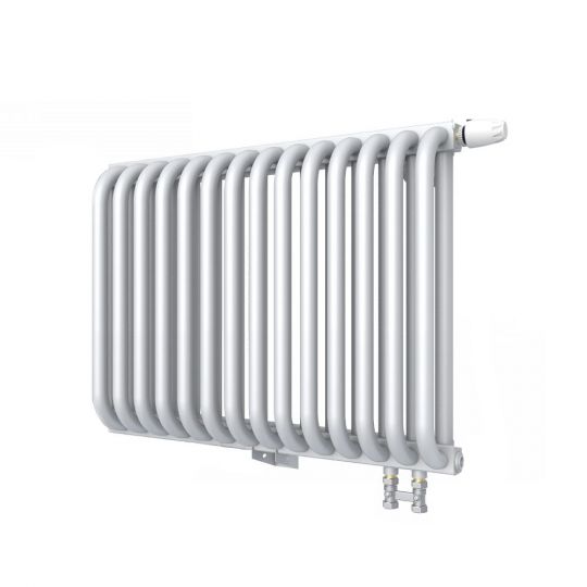 Стальной двухрядный радиатор с квадратным коллектором КЗТО РС 2-500 1/2 нижнее подключение прав схема 3 Стальной двухрядный радиатор с квадратным коллектором КЗТО РС 2-500 1/2 нижнее подключение прав схема 3