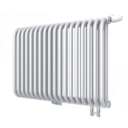 Стальной двухрядный радиатор с квадратным коллектором КЗТО РС 2-500 1/2 нижнее подключение прав схема 5 Стальной двухрядный радиатор с квадратным коллектором КЗТО РС 2-500 1/2 нижнее подключение прав схема 5