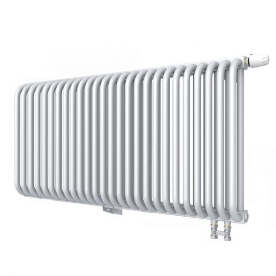 Стальной двухрядный радиатор с квадратным коллектором КЗТО РС 2-500 1/2 нижнее подключение прав схема 9 Стальной двухрядный радиатор с квадратным коллектором КЗТО РС 2-500 1/2 нижнее подключение прав схема 9