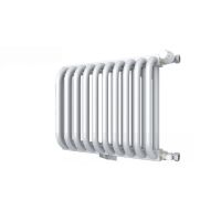 Низкий двухрядный радиатор с квадратным коллектором КЗТО РС 2-300 3/4 схема 1