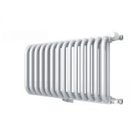 Низкий двухрядный радиатор с квадратным коллектором КЗТО РС 2-300 3/4 схема 3