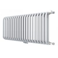 Низкий двухрядный радиатор с квадратным коллектором КЗТО РС 2-300 3/4 схема 6