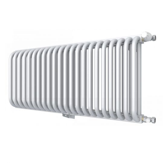 Низкий двухрядный радиатор с квадратным коллектором КЗТО РС 2-300 3/4 схема 7