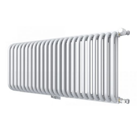 Низкий двухрядный радиатор с квадратным коллектором КЗТО РС 2-300 3/4 схема 8