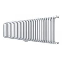 Низкий двухрядный радиатор с квадратным коллектором КЗТО РС 2-300 3/4 схема 11