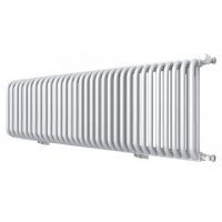 Низкий двухрядный радиатор с квадратным коллектором КЗТО РС 2-300 3/4 схема 12